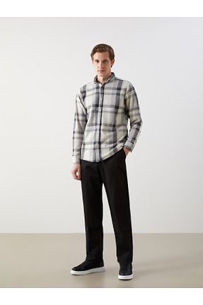شلوار مشکی مردانه پنبه ای LC Waikiki - کد 894255613