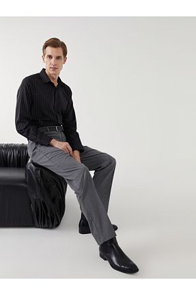 شلوار طوسی مردانه مخلوط ویسکون LC Waikiki - کد 895175088