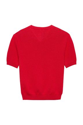 پلیور رنگی زنانه یقه دوچرخه Tommy Hilfiger - کد 951476857
