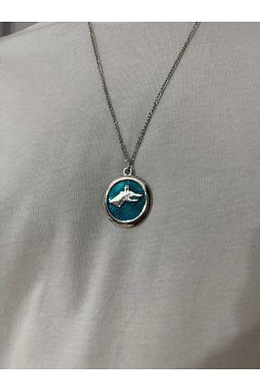 گردنبند جواهر متالیک زنانه فلزی sielta - کد 951636156