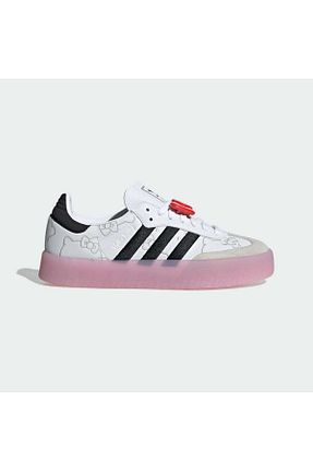 کفش اسنیکر سفید زنانه بند دار adidas - کد 850973061