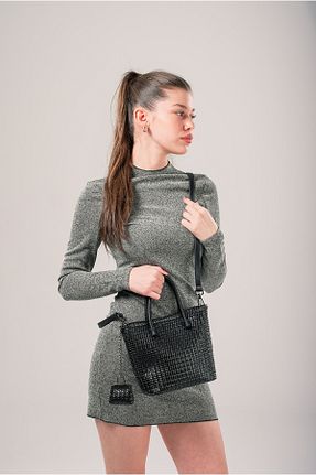کیف دوشی مشکی زنانه پلی استر ÇÇS - کد 934117141