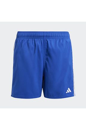 شلوارک ساحلی آبی بچه گانه بافت adidas - کد 893280729