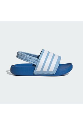 صندل آبی بچه گانه پاشنه تخت adidas - کد 893281330