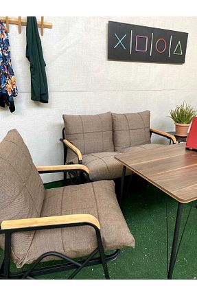 ست باغچه قهوه ای فلزی DORUK HOME - کد 748862365