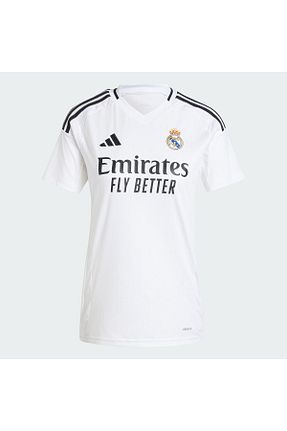 تیشرت سفید زنانه رگولار adidas - کد 864766998