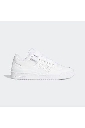 کفش بسکتبال سفید زنانه چرم مصنوعی adidas - کد 94563191