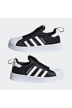 کفش اسنیکر مشکی بچه گانه بند دار adidas - کد 840047420