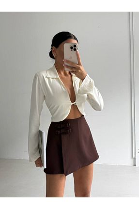 دامن قهوه ای زنانه پلی استر Secret Passion Lingerie - کد 924455002