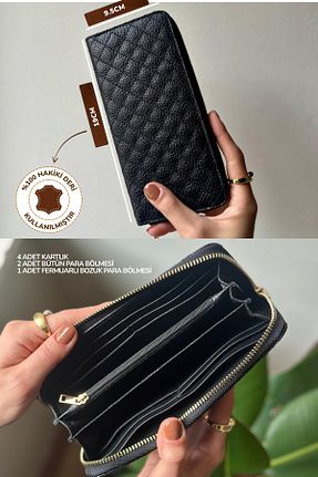 کیف پول مشکی زنانه سایز متوسط Radino Collection - کد 940570026