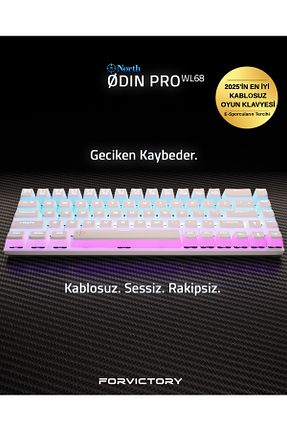 کیبورد گیمر سفید North - کد 937449677