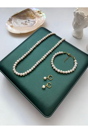 ست مروارید 3 تایی JOVİ ATELİER - کد 943464763