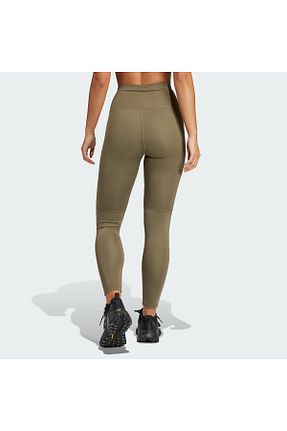 ساق شلواری اسپرت خاکی زنانه بلند adidas - کد 846661503