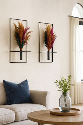 محصول دکوراسیون دیوار مشکی فلزی Mgs - کد 745894495