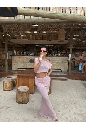 ست بالاتنه و پائین تنه رنگی زنانه پلی استر sinemkivanc co - کد 932734259