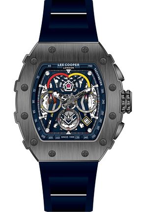 ساعت مچی سرمه ای مردانه 51-55 میلی متر Lee Cooper - کد 776451198