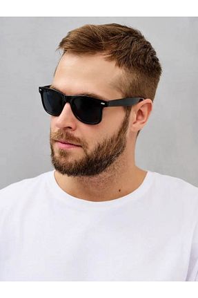 عینک آفتابی مشکی زنانه 48 STAOOM - کد 659031743