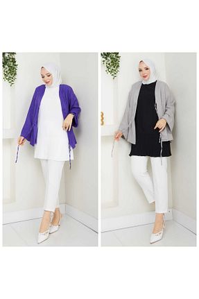 بلوز حجاب مشکی زنانه Relaxed fh fashionhere - کد 891892543
