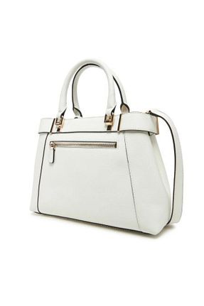 کیف دوشی سفید زنانه پارچه ای Guess - کد 923261497