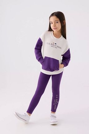 ست بالاتنه و پائین تنه مشکی بچه گانه تریکو U.S. Polo Assn. - کد 850834962