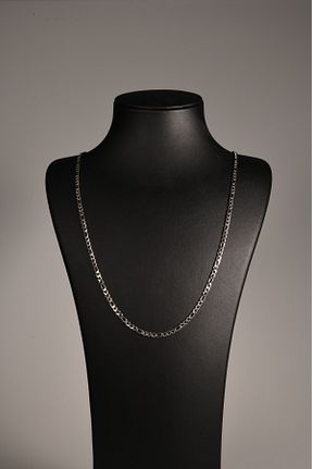 گردنبند استیل ( فولاد ) طوسی مردانه استیل ضد زنگ signoraerica - کد 928653880