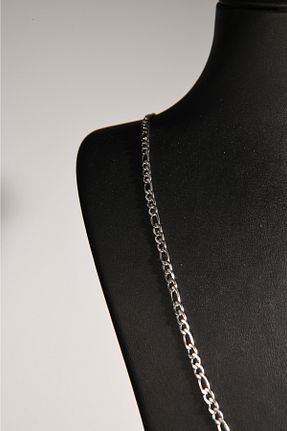 گردنبند استیل ( فولاد ) طوسی مردانه استیل ضد زنگ signoraerica - کد 928653880