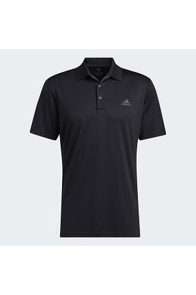 پولوشرت مشکی مردانه چرم adidas - کد 838655729