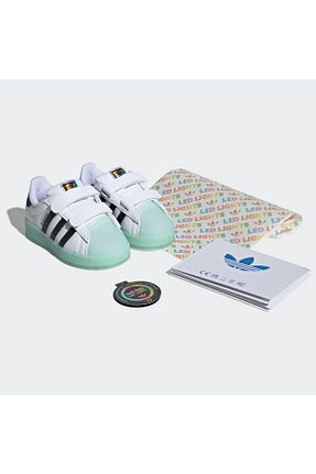 کفش دو و میدانی و تمرینی سفید بچه گانه adidas - کد 838683919