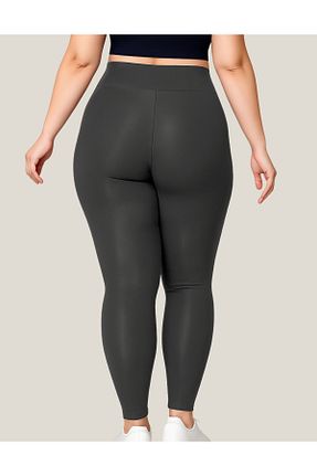 ساق شلواری سایز بزرگ طوسی زنانه بافتنی ALYA UNDERWEAR - کد 946715642
