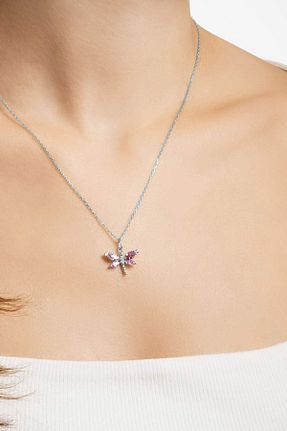 گردنبند نقره سفید زنانه 925 عیار So Chic - کد 900330654