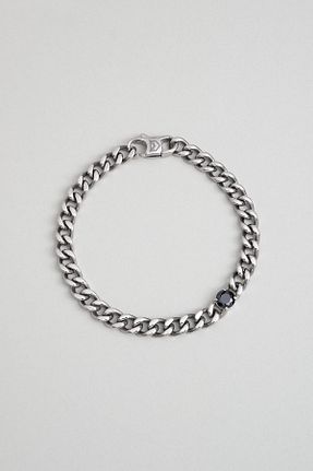 دستبند استیل (فولاد) متالیک مردانه استیل (فولاد) So Chic - کد 861540165