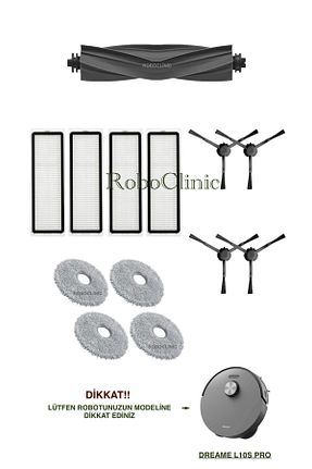 اکسسوری جاروبرقی مشکی Roboclinic - کد 902548754