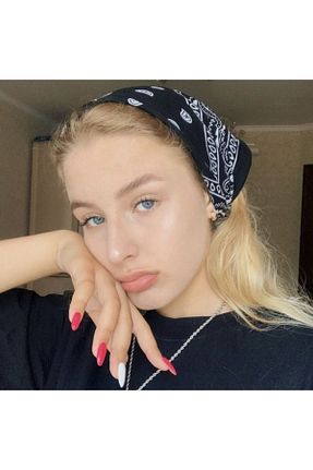 باندانا مشکی پنبه ای Goldmine - کد 256678603