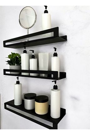 قفسه دیواری مشکی 40 سانتی متر Home - کد 885906521