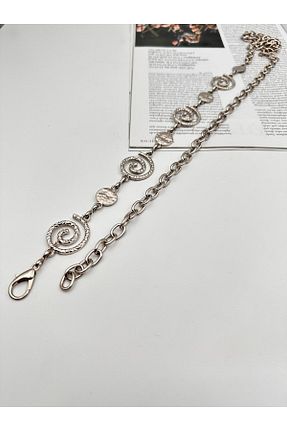 کمربند متالیک زنانه زنجیر MODAM HİFA - کد 949592737