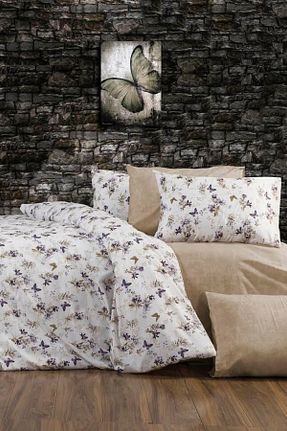 روتختی دونفره بنفش پنبه ای CANDAN ÇEYİZ - کد 700500396