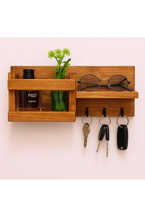 چوب لباسی قهوه ای چوب Kale tasarım - کد 946271433