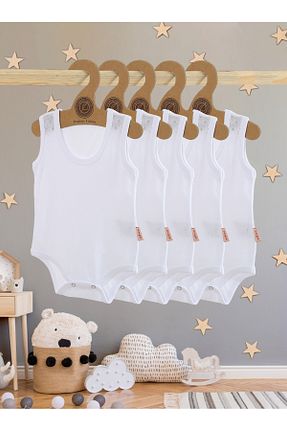 بادی سفید بچه گانه یقه دوچرخه vitmo - کد 827325283