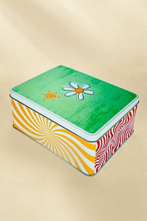 جعبه نگداری زرد فلزی Sarkap - کد 887369557