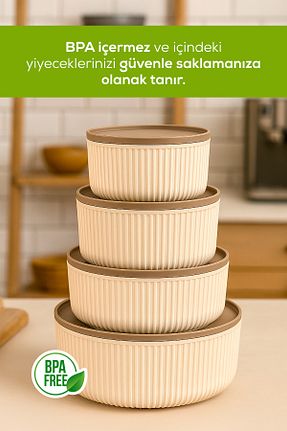 ظرف نگهداری بژ پلاستیک Vienev - کد 949598915