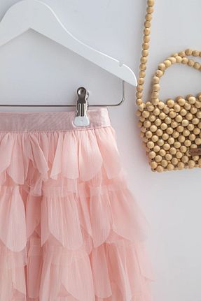 دامن صورتی بچه گانه ساده chipiques - کد 949914178