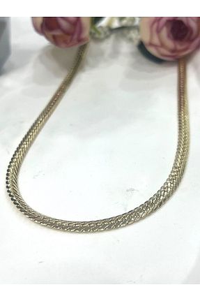 گردنبند استیل ( فولاد ) زرد زنانه استیل (فولاد) MASAL TAKI&AKSESUAR - کد 949922958