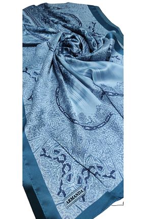شال آبی زنانه پلی استر ARMANDA - کد 949928163