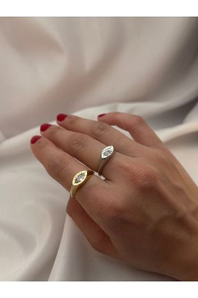 انگشتر استیل (فولاد) زرد زنانه استیل (فولاد) Butik - کد 950038603