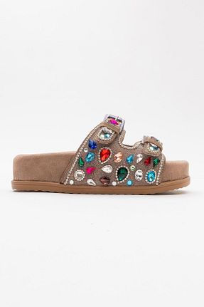 دمپائی رنگی زنانه جیر VİVENS MODA - کد 950130716