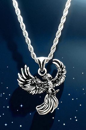 گردنبند استیل ( فولاد ) سفید مردانه روکش نقره AK STORE SİLVER - کد 950275474