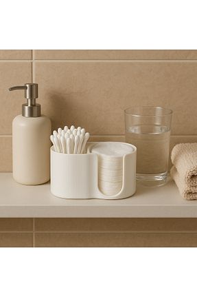 نظم دهنده حمام سفید پلاستیک Nova lab - کد 950531616