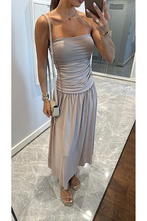 لباس سرمه ای زنانه پلی استر sinemkivanc co - کد 950599747
