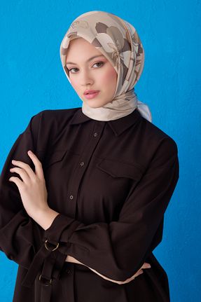 روسری بژ İpek Tivil Belli - کد 960852504