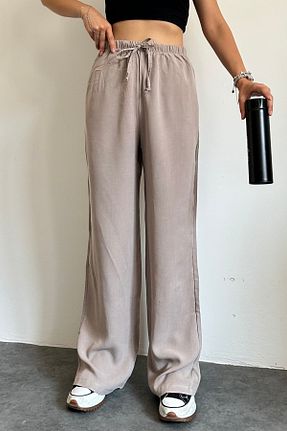 شلوار بژ زنانه بافتنی Feela Moda - کد 950716303